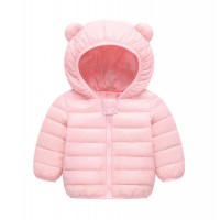 Bear Ear Unisex Kids Clothes Winter Down Jacket Children Cute Casual Clothing