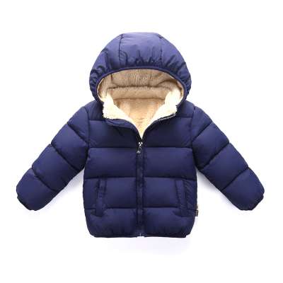 Autumn Kids Girls Boys multi color Jacket Winter Warm Children Jacket