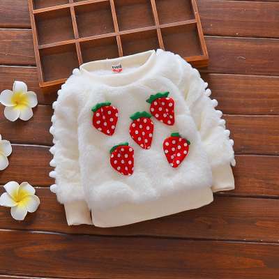 custom winter latest new design toddler kids girls' wool handmade knitting sweaters for baby girls