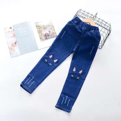 Wholesale Baby Pants Girls Denim Pants Children New Fashion Jeans Pants